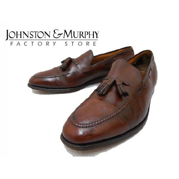 JOHNSTON  MURPHY : ジョンストン＆マーフィー ARISTOCRAFT タッセルスリッポンシューズ 靴 メンズ US 10.5C-A/  28.5cm f-1505 :f-1505a:古着屋Canopus - 通販 - Yahoo!ショッピング