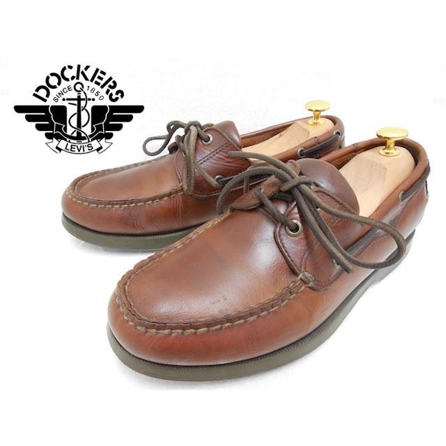 atlast デッキシューズ　スニーカー　26㎝　BROWN Dedes デッキシューズ / モカシンデッキシューズ メンズ