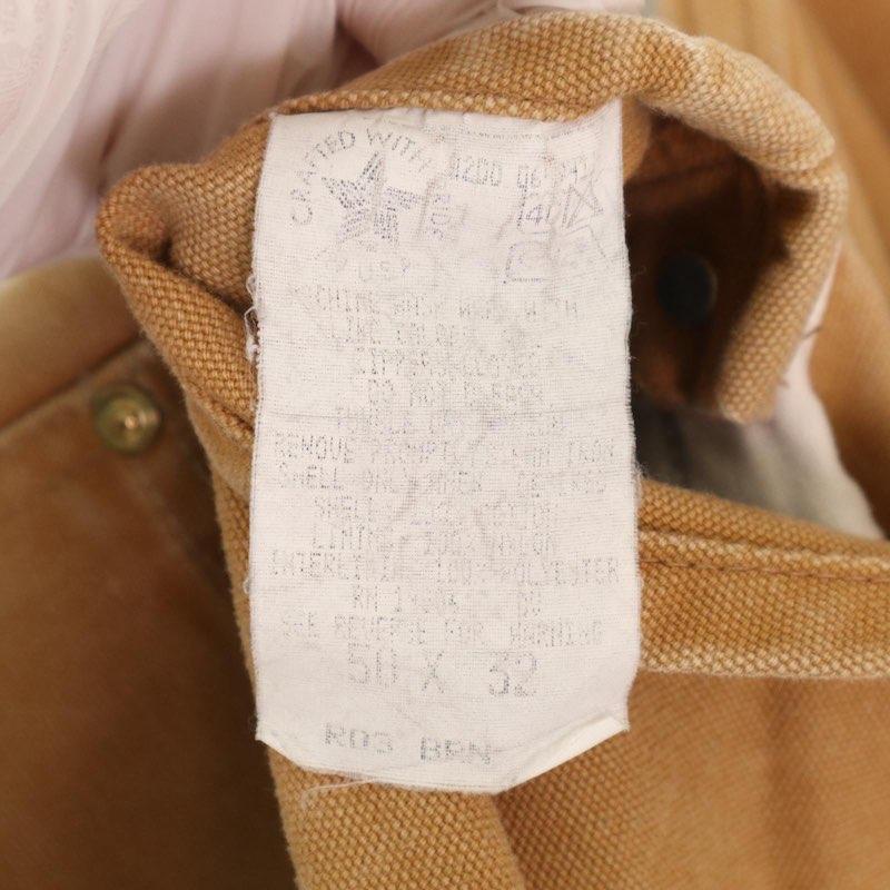Carhartt（カーハート） USA製 ダックオーバーオール ダブルニー