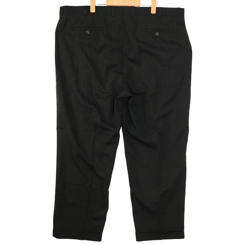 大きいサイズ メンズW44 LOUIS RAPHAEL 2タック スラックスパンツ