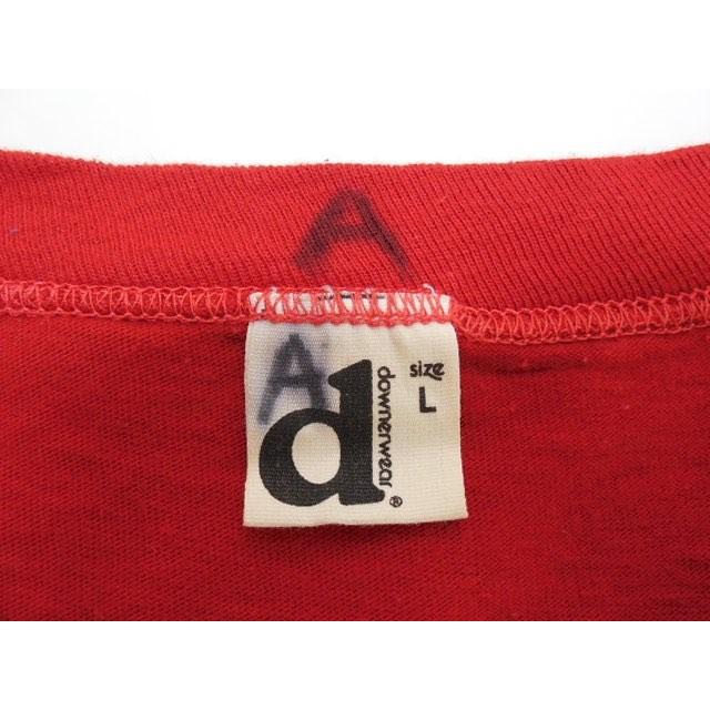 ポッキリsale 古着 大きいサイズ 80 S Usa製 ヴィンテージ Downerwear ダウナーウエア 半袖tシャツ プリントtシャツ レッド系 メンズ Us Lサイズ Hs 6267 Hs 6267 古着屋canopus 通販 Yahoo ショッピング