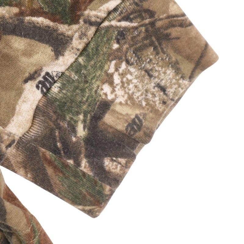 REALTREE リアルツリーカモ柄 クルーネックロングスリーブT REALTREE リアルツリーカモ柄 クルーネックロングスリーブT
