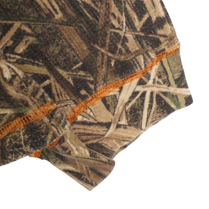 Mossy OAK リアルツリーカモ柄 ヘンリーネック サーマルロングスリーブ 