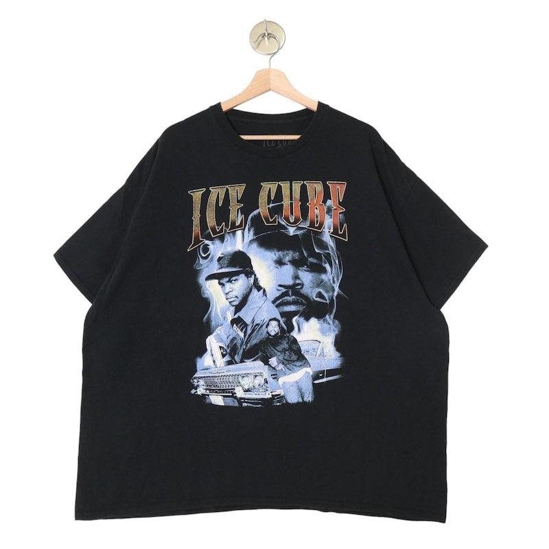 ICE CUBE アイス・キューブ Tシャツ 3XL 黒 ICE CUBE アイスキューブ クルーネック 半袖プリントTシャツ