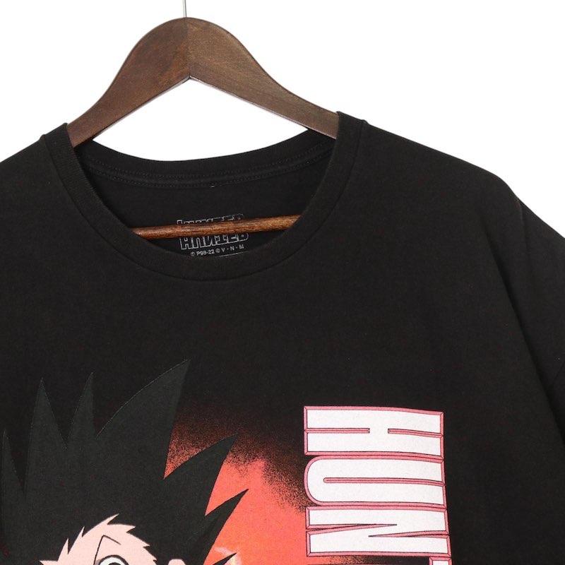 HUNTER×HUNTER GORT CREW 半袖プリントTシャツ メンズUS-2XL ゴン 