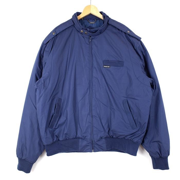 90's MEMBERS ONLY メンバーズオンリー 中綿入り ジップアップ