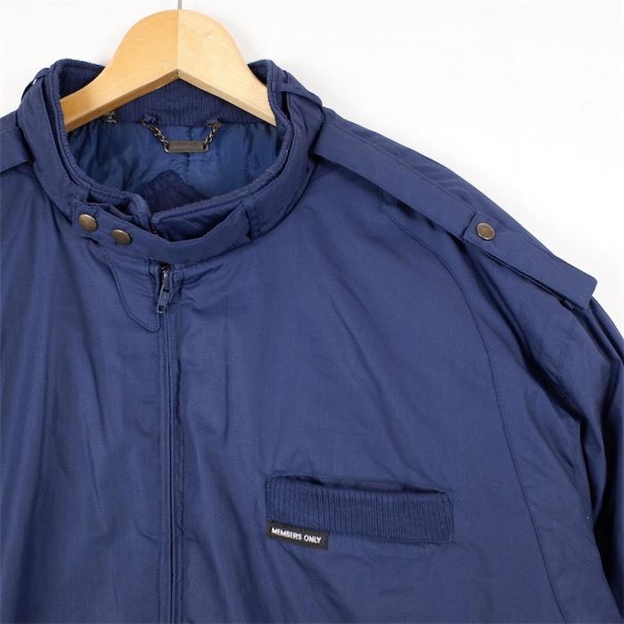 90's MEMBERS ONLY メンバーズオンリー 中綿入り ジップアップ
