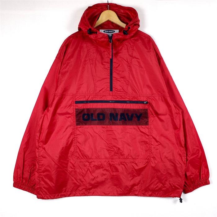 00s OLDNAVY アノラック　ヴィンテージ　オールドネイビー　ナイロン 00s OLDNAVY アノラック ヴィンテージ オールドネイビー