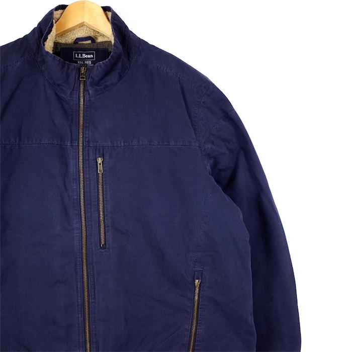 L.L.Bean エルエルビーン ジップアップコットンジャケット メンズUS 