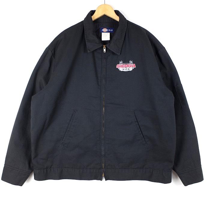 Dickies ディッキーズ アイゼンハワージャケット ワークジャケット キルティングライナー メンズUS-2XLサイズ 刺繍 ブラック jk-3198｜canopus-web-shop｜02