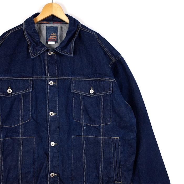 GODBODY ゴッドボディー 4ポケット デニムジャケット メンズUS-2XL 
