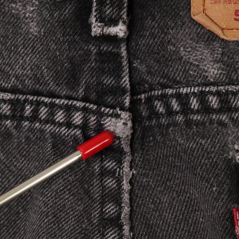 Levi's（リーバイス） 90's USA製リーバイス 505 ブラックデニムパンツ