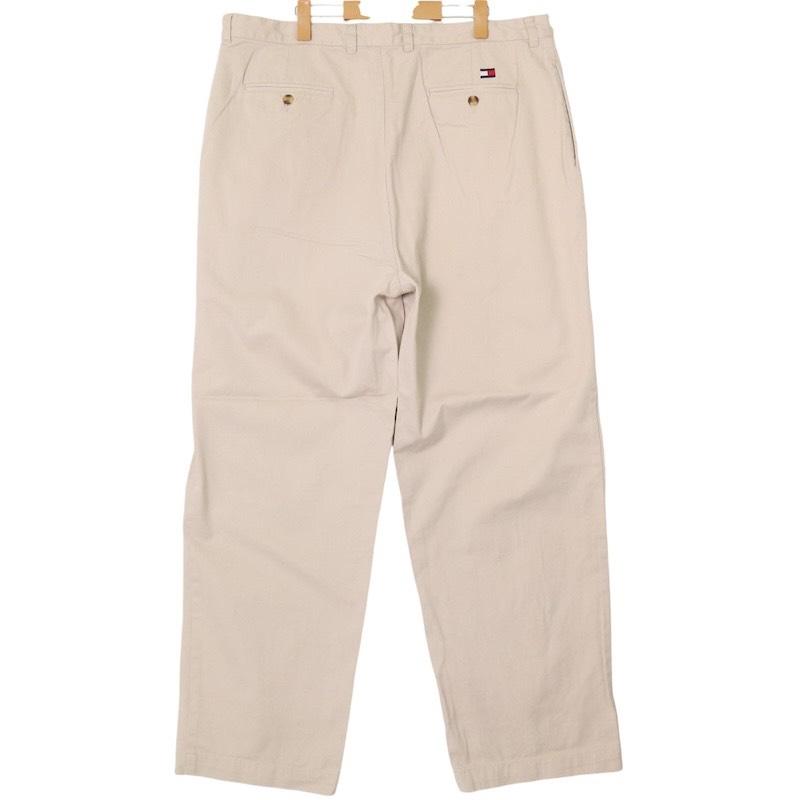 古着Lサイズ ANDFAMILYS 2タックチノパン 日本製 TOMMY HILFIGER（トミー・ヒルフィガー） 旧タグ 00's 2タックチノパン