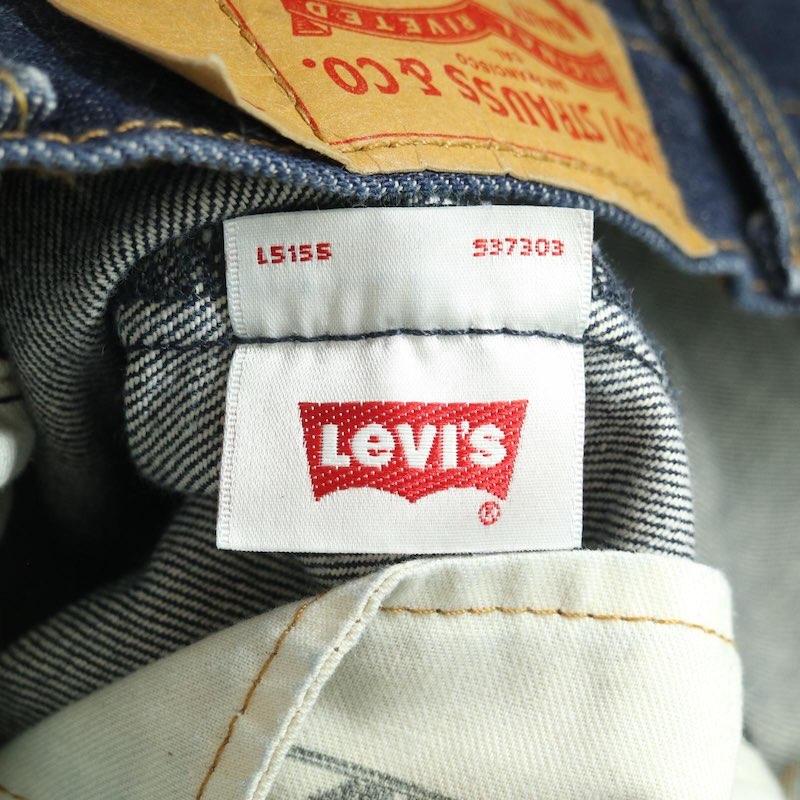 Levi's（リーバイス） 濃紺 501-0000 5ポケットデニムパンツ メンズW48