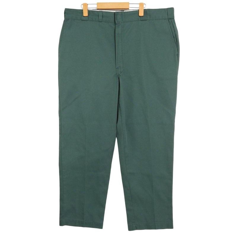 3枚ディッキーズペインターパンツグリーンビックサイズW42 L30