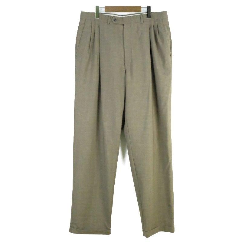 HERMES JOEL TROUSERS 46 スラックス 2タックパンツ HERMES JOEL TROUSERS 46 スラックス 2タックパンツ | スラックス