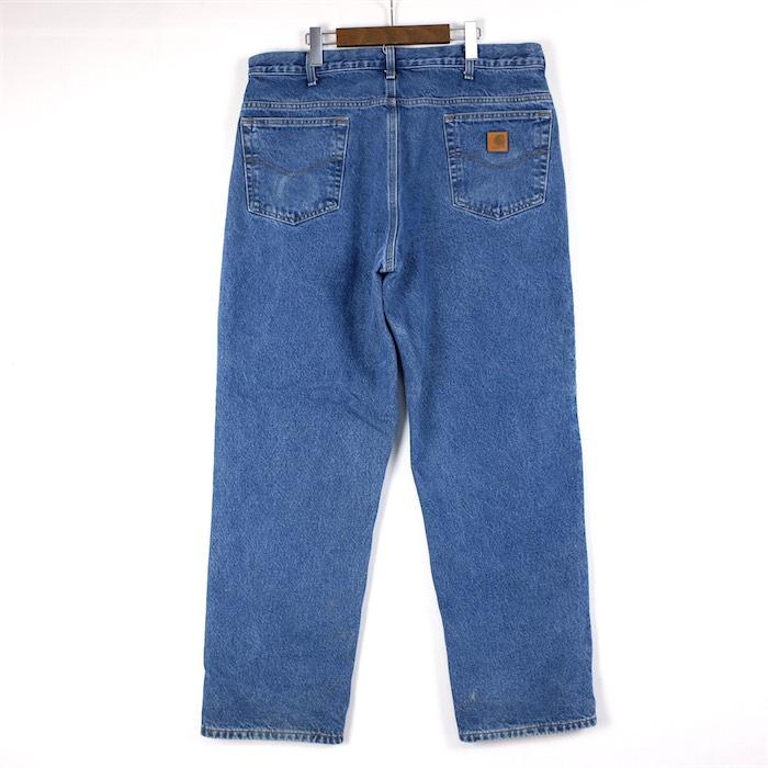 新品 カーハート リラックス フィット デニム パンツ Carhartt W33 Carhartt 「Carhartt」 加工デニムパンツ 34inch ブルー メンズ