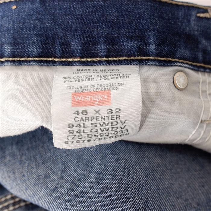 Wrangler（ラングラー） 特大 デニムペインターパンツ ライトオンス