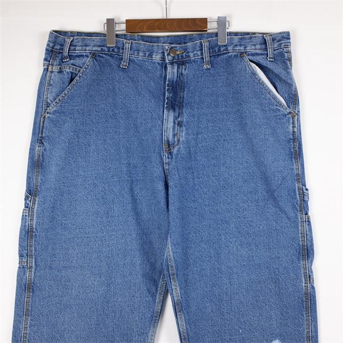 ビンテージ　00s アディダス メンズL W32 ストレートデニム　万国旗 ビンテージ 00s アディダス メンズL W32 ストレートデニム 万国旗