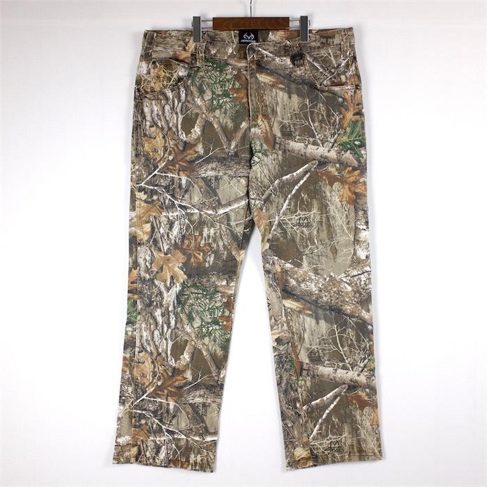 REALTREE リアルツリーカモフラージュ柄 5ポケットストレートパンツ
