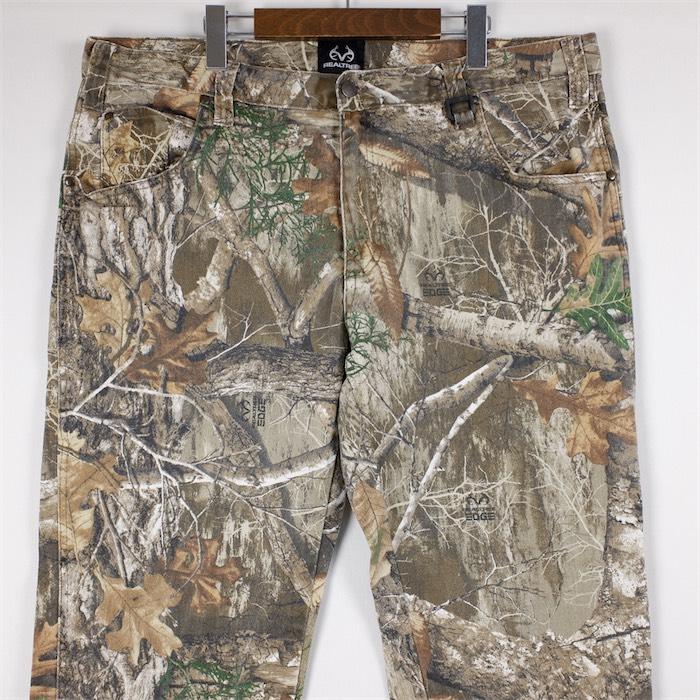 REALTREE リアルツリーカモフラージュ柄 5ポケットストレートパンツ