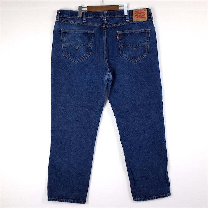 Levi’s 550 デニム W36 L29 濃紺 美品 リーバイス ワイド Levi's（リーバイス） 550 デニムパンツ メンズW42 RELAXED FIT