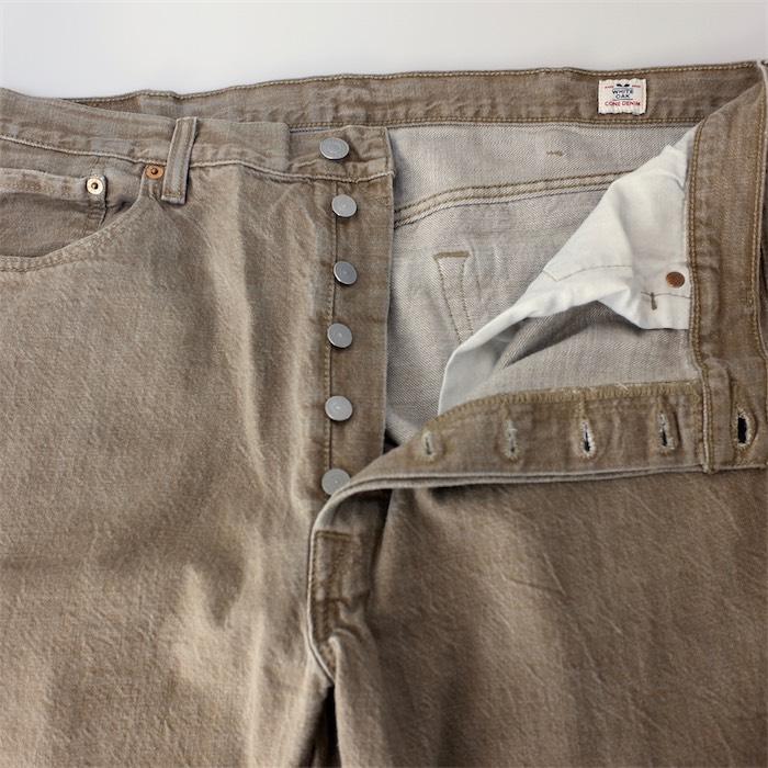 生産終了品】リーバイス 501 w40 USA製 ホワイトオーク コーンデニム