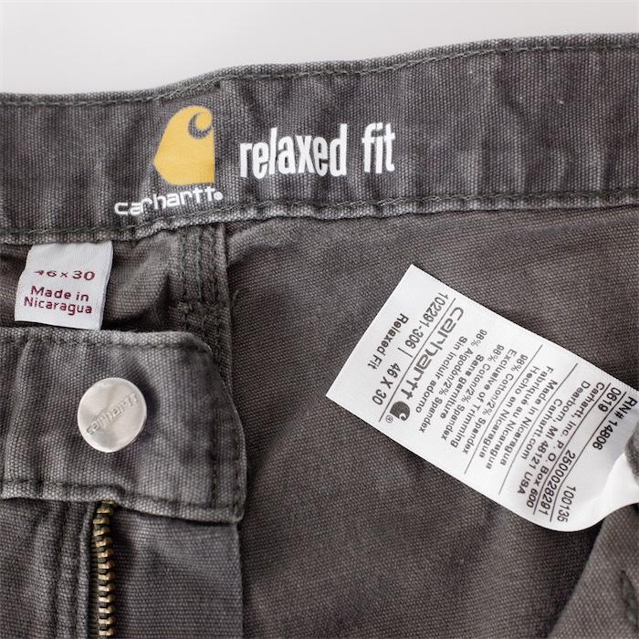 Carhartt カーハート キャンバス地ワークパンツ メンズW46