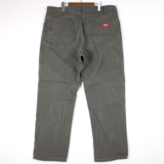 Dickies ディッキーズ ダック地ワークペインターパンツ メンズW40 モスグリーン 1939RMS ワーク 大きいサイズ pt-1312｜canopus-web-shop｜02