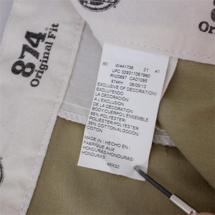 Dickies（ディッキーズ） 特大 874ワークパンツ メンズW48 カーキ