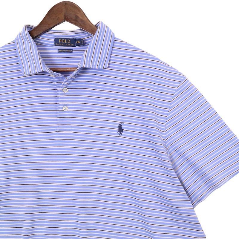 POLO RALPH LAUREN半袖ポロシャツ ボックスシルエットメンズUS-2XL 