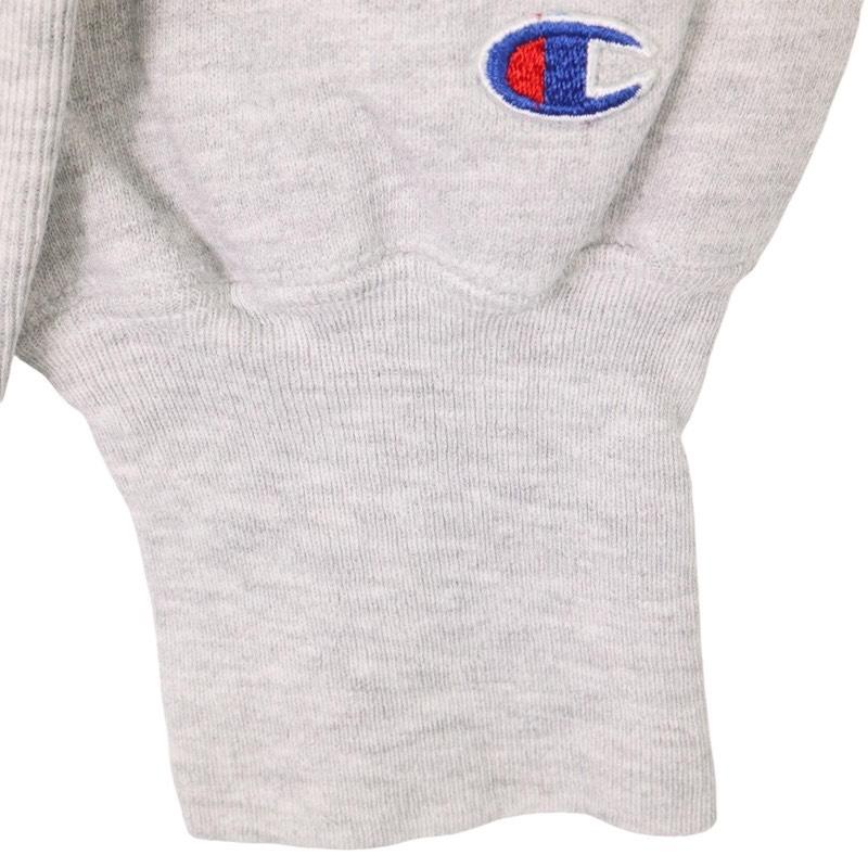 90s USA製 Champion 無地 リバースウィーブ XL 杢グレー系