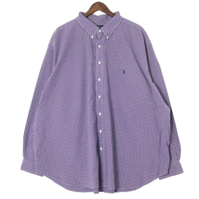 POLO RALPH LAUREN ラルフローレン 長袖ボタンダウンシャツ 古着 POLO RALPH LAUREN ラルフローレン 長袖ボタンダウンシャツ 古着