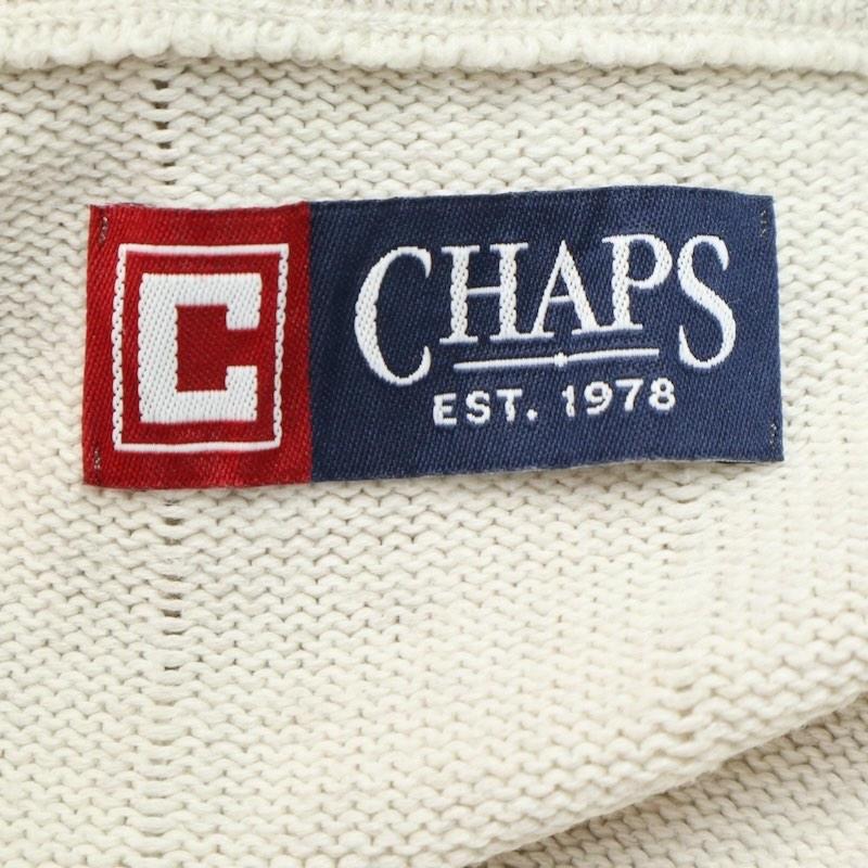 チャップス ラルフローレン ハーフジップ ニット セーター Chaps