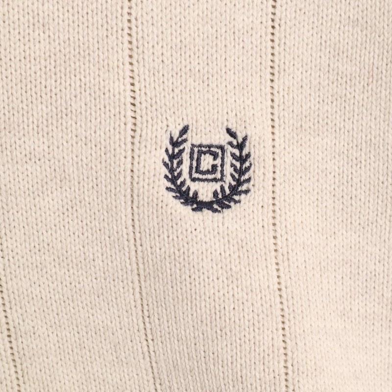 POLO RALPH LAUREN チャップス 長袖 ハーフジップコットンニット