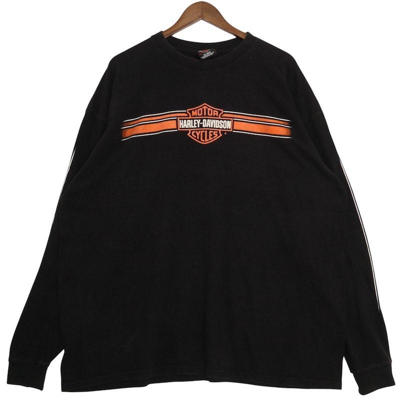 Harley Davidson ハーレーダビッドソン 長袖プリントTシャツ ロンT
