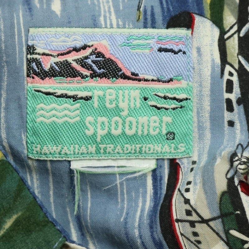 reyn spooner（レインスプーナー） 90's 半袖ハワイアンアロハシャツ