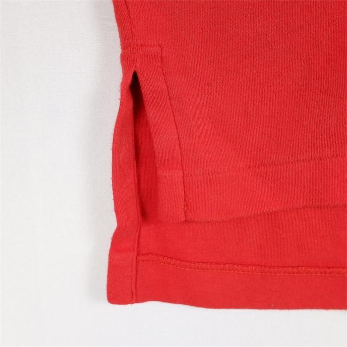 90s Polo by Ralph Lauren レッドポロシャツ XL Polo by Ralph Lauren 90年代 ポロシャツ XL ピンク コットン 胸