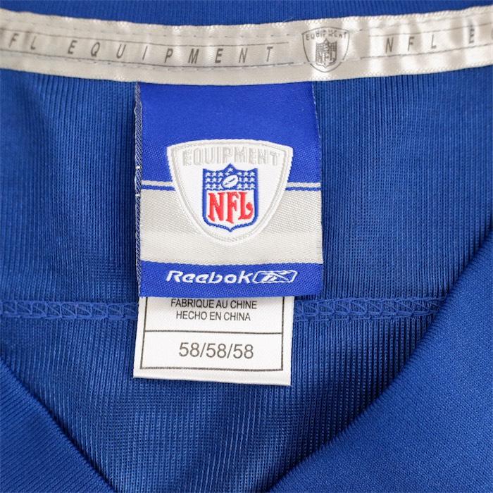 ⭐️【ビンテージ/米国購入/美品】リーボック LA ラムズ ゲームシャツ XL NFL古着】ロサンゼルス・ラムズ リーボック製ゲームシャツ