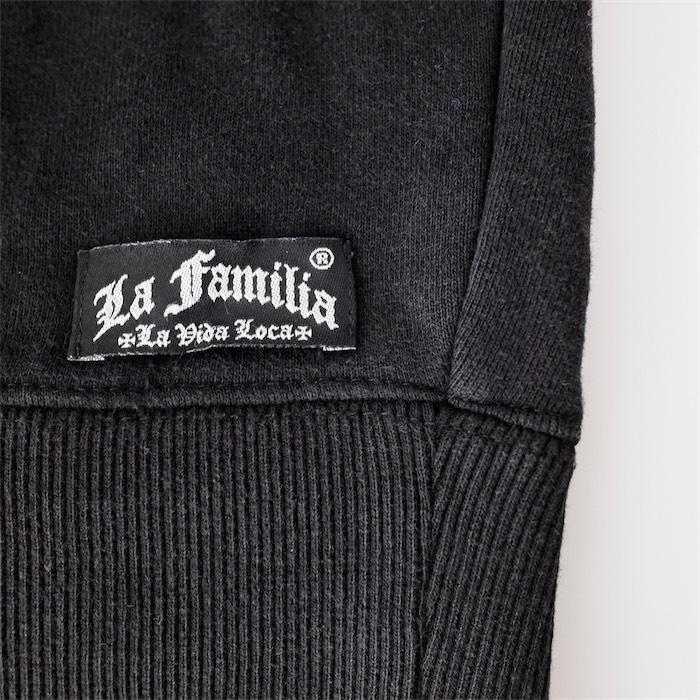 La Familia Vida Loca ジップアップスウェットパーカー メンズUS-XXL 
