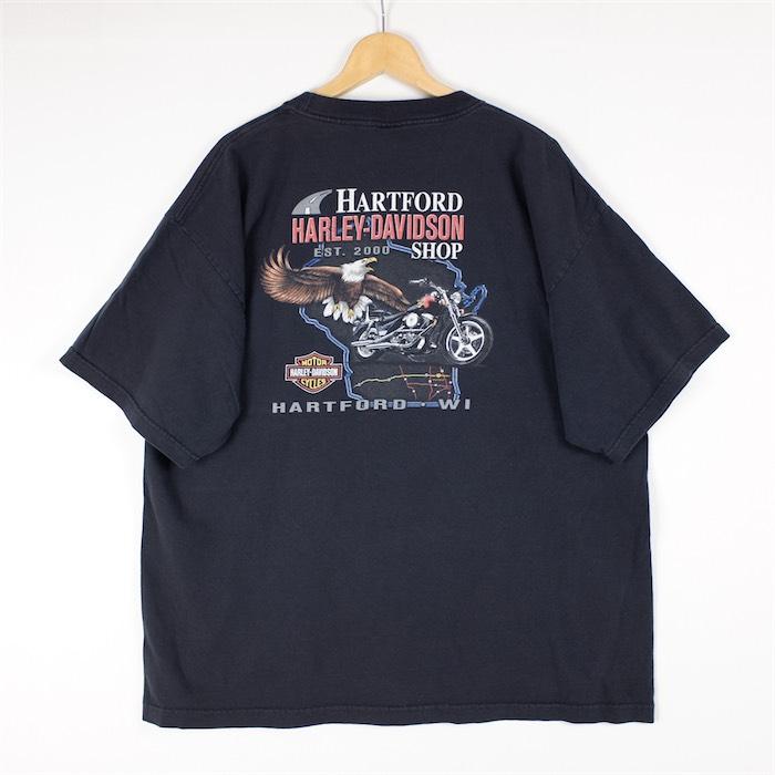 Harley Davidson（ハーレー・ダビッドソン） 00's 半袖両面プリントT