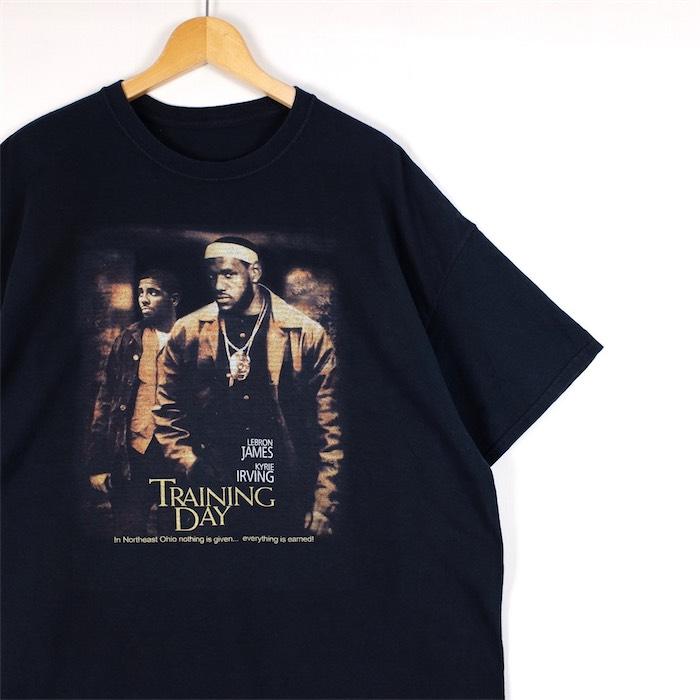 Training Day トレーニングデイ パロディ 半袖プリントTシャツ メンズ  