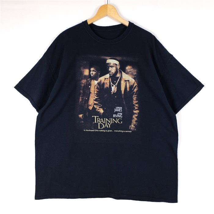 当時物 Training Day トレーニングデイ デンゼルワシントン Tシャツ Training Day トレーニングデイ パロディ 半袖プリントTシャツ メンズ