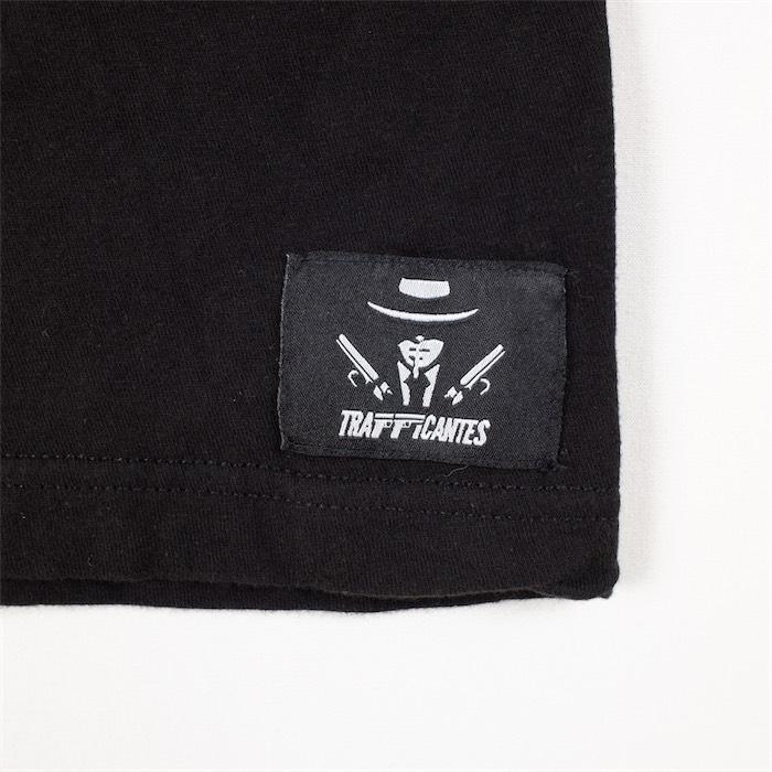 TRAFFICANTES クルーネック半袖プリントTシャツ メンズUS-2XLサイズ