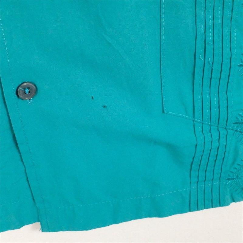 古着 超大きいサイズ KING SIZE 半袖開襟キューバシャツ アメカジ