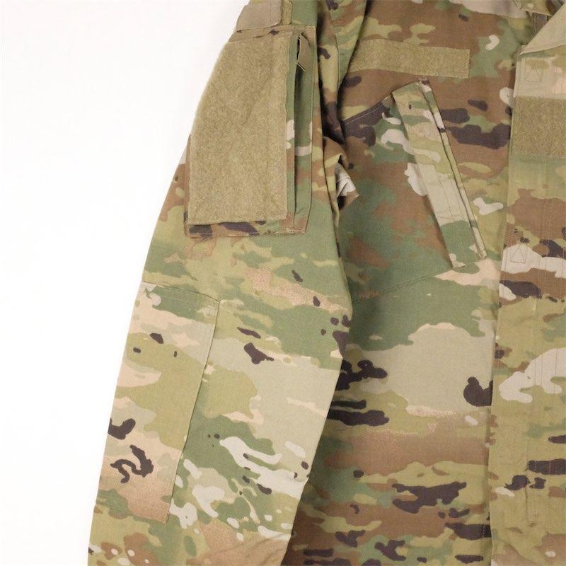 迷彩 フード付き防寒ジャケットマルチカムサイズlarge long