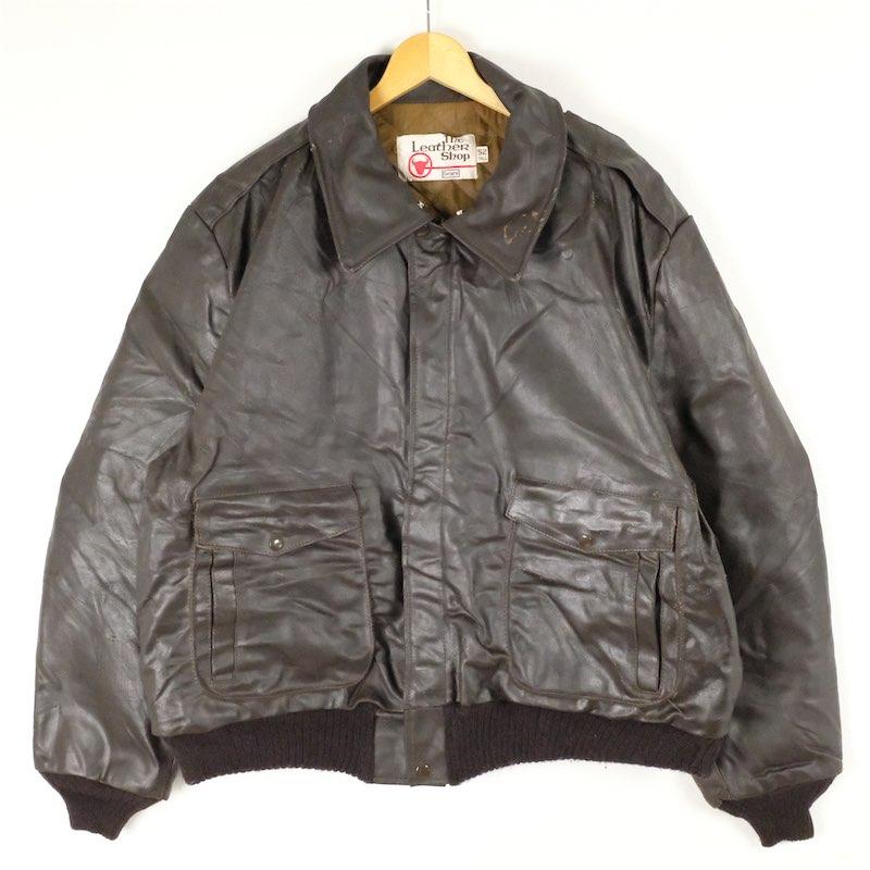 古着 大きいサイズ The Leather Shop by Sears 70