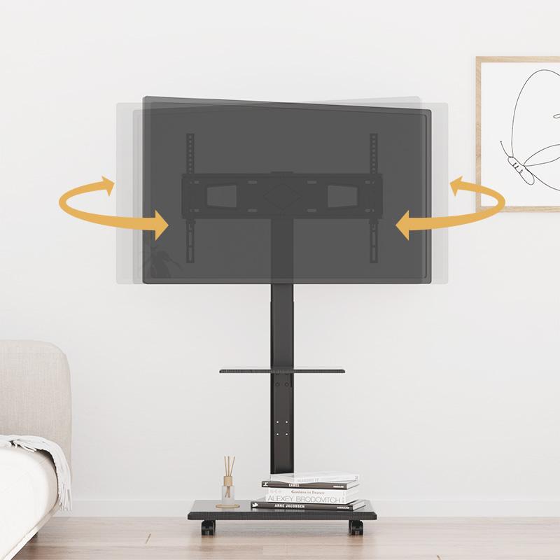 テレビスタンド キャスター付き 32インチ〜75インチ テレビ 対応 6段階