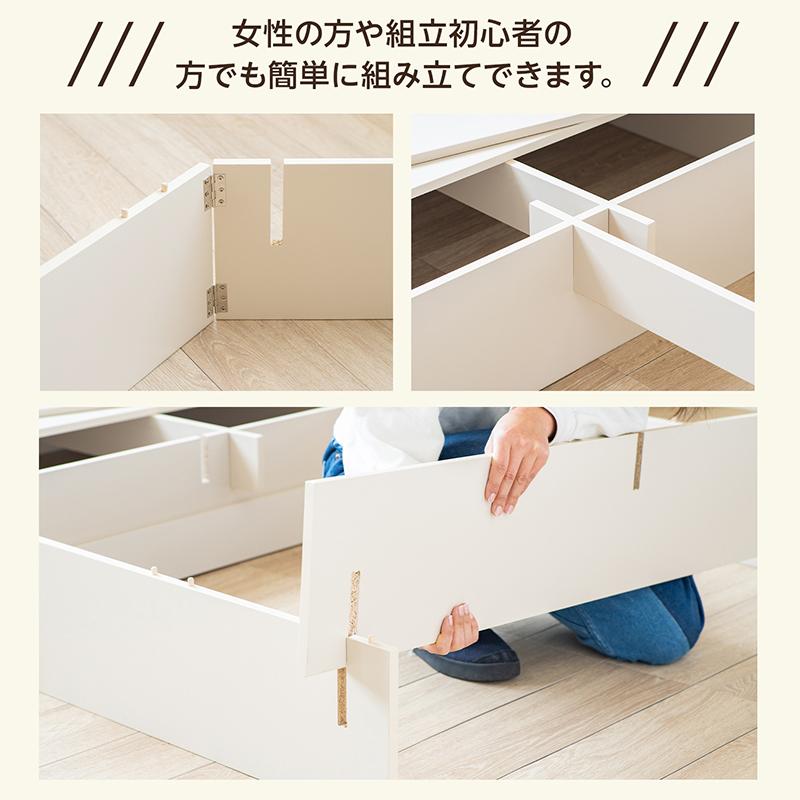 ステージベッド シングル ベッド ベッドフレーム LED照明 コンセント