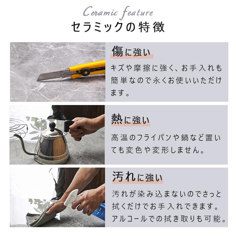 4人掛け ダイニング5点セット 幅180cm チェア 4脚セット グレー ホワイト 大理石風 4人用 高級感 おしゃれ 【半月】 新築【開梱設置無料】